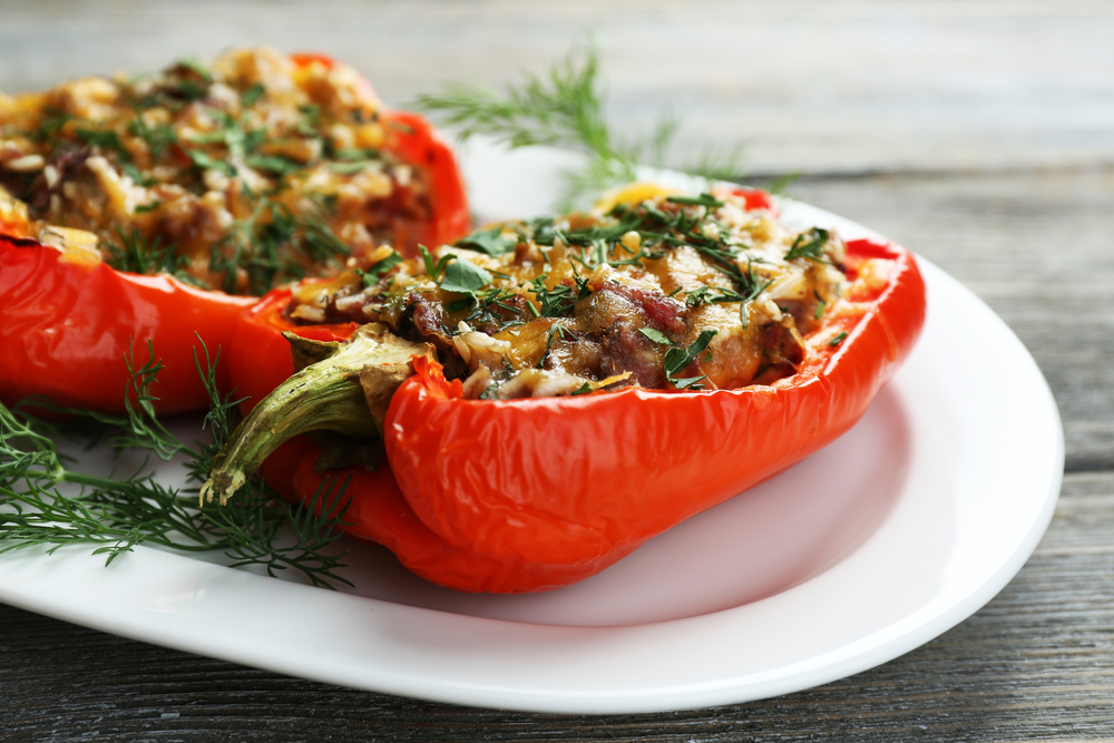 Stuffed Capsicum work lunch | Swoosh Finance