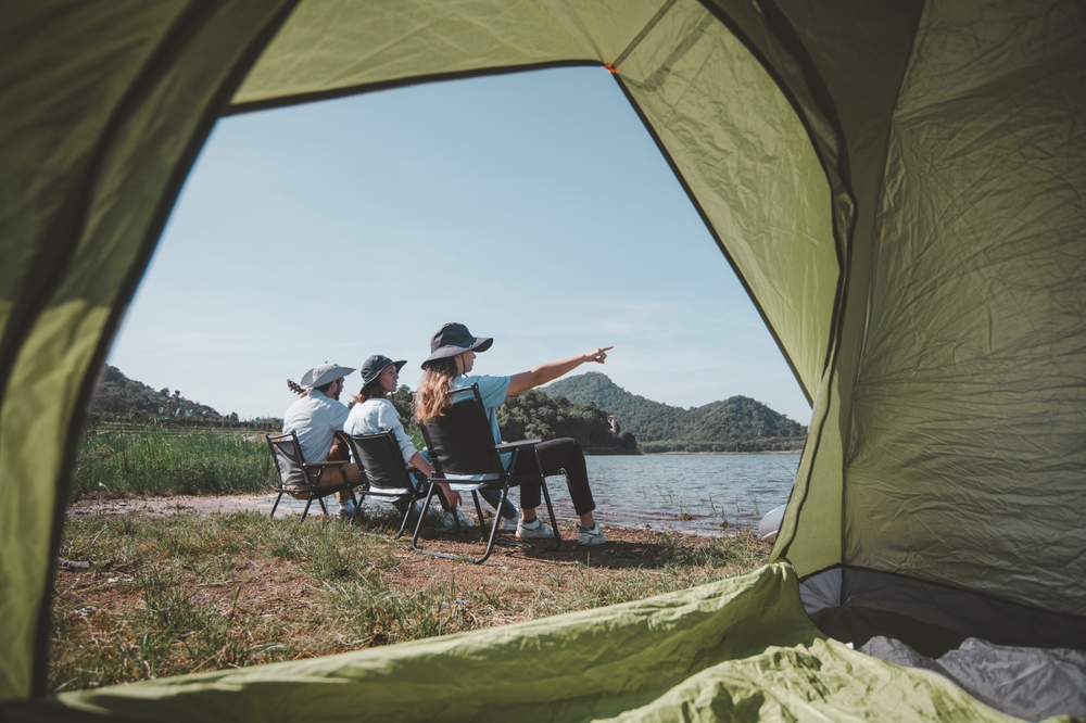 Camping to save money on holiday | Swoosh Finance
